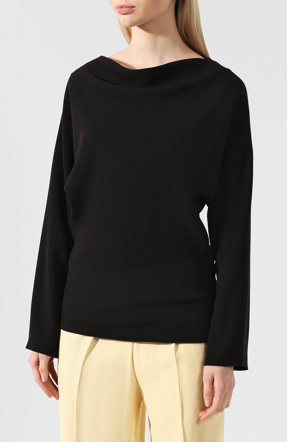 Блузка с вырезом-лодочка THEORY, арт. I1109503, фото 3