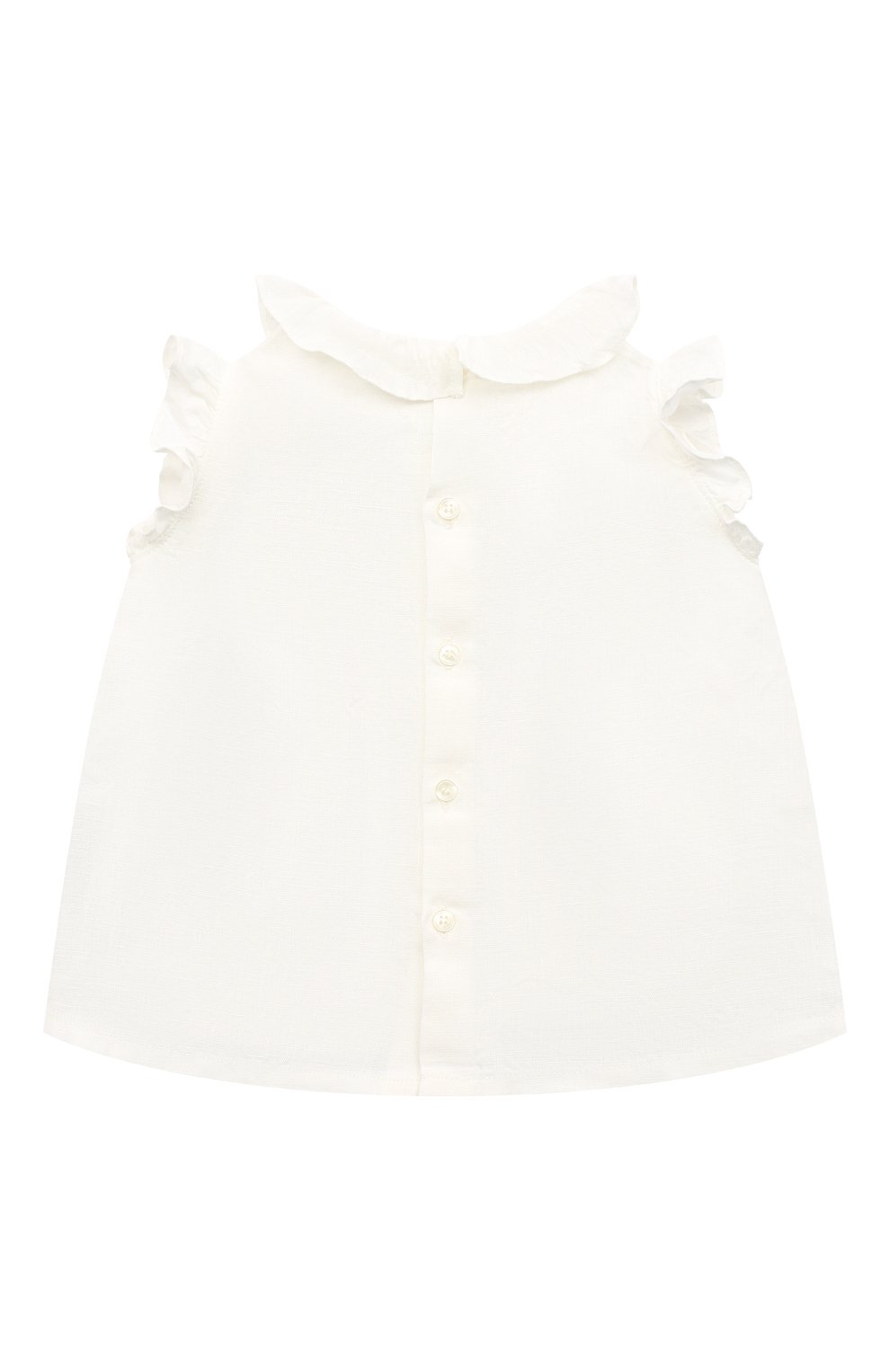 Комплект из топа и шорт IL GUFO серого цвета по цене 15850 руб., арт. P23DP424L1012/3M-9M, фото 3 Комплект из топа и шорт IL GUFO, арт. P23DP424L1012/3M-9M, фото 3