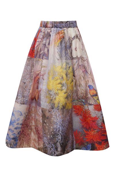 Юбка изо льна и шелка ZIMMERMANN, арт. 1342SB0T, фото 1