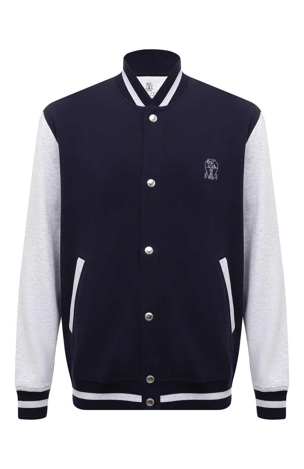 Хлопковая толстовка BRUNELLO CUCINELLI, арт. M0T359022G, фото 1