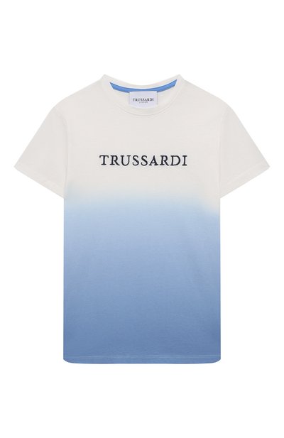 Хлопковая футболка TRUSSARDI JUNIOR, арт. TBP24058TS, фото 1
