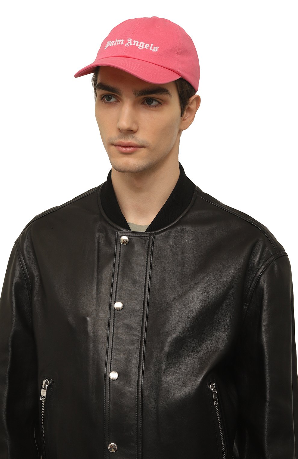 Хлопковая бейсболка PALM ANGELS, арт. PMLB003C99FAB001, фото 2