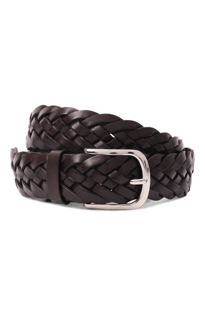 Мужской кожаный ремень BARRETT, арт. 23B607.1/INTRECCI0 FL