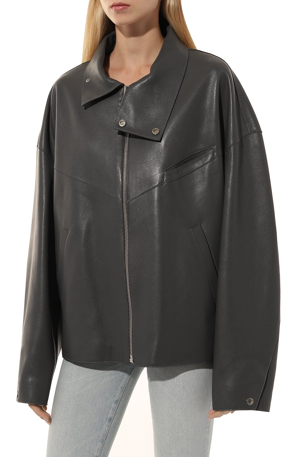 Кожаная куртка MASLOV, арт. Z003, фото 6