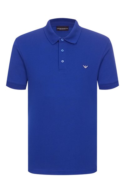 Мужское хлопковое поло EMPORIO ARMANI, арт. EM001380/AF12331