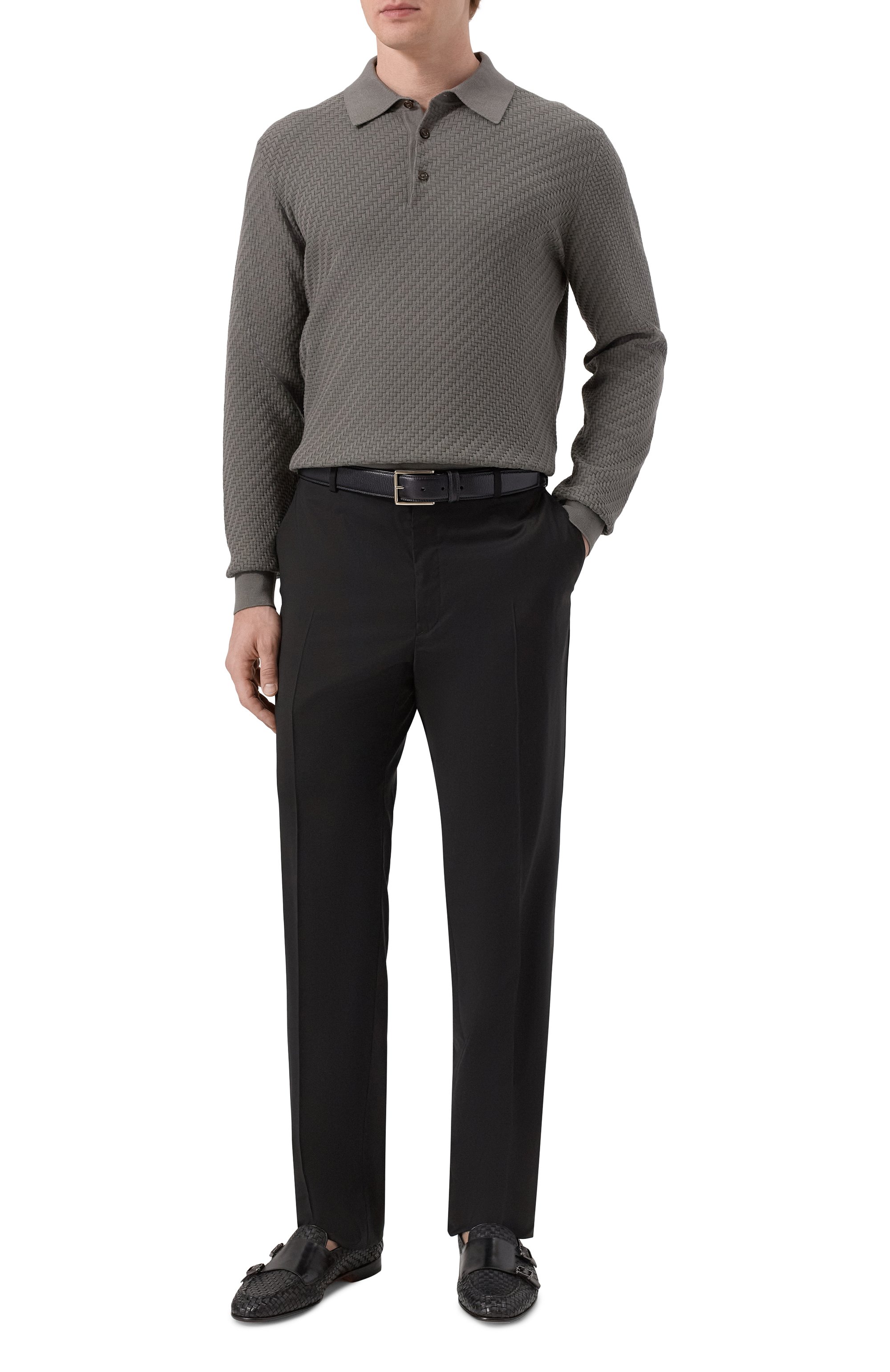 Шерстяные брюки BRIONI, арт. RPC60M-PBA44, фото 2