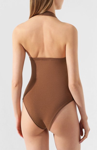 Кашемировое боди EXTREME CASHMERE коричневого цвета по цене 23750 руб., арт. 137/SWIM, фото 4 Кашемировое боди EXTREME CASHMERE, арт. 137/SWIM, фото 4