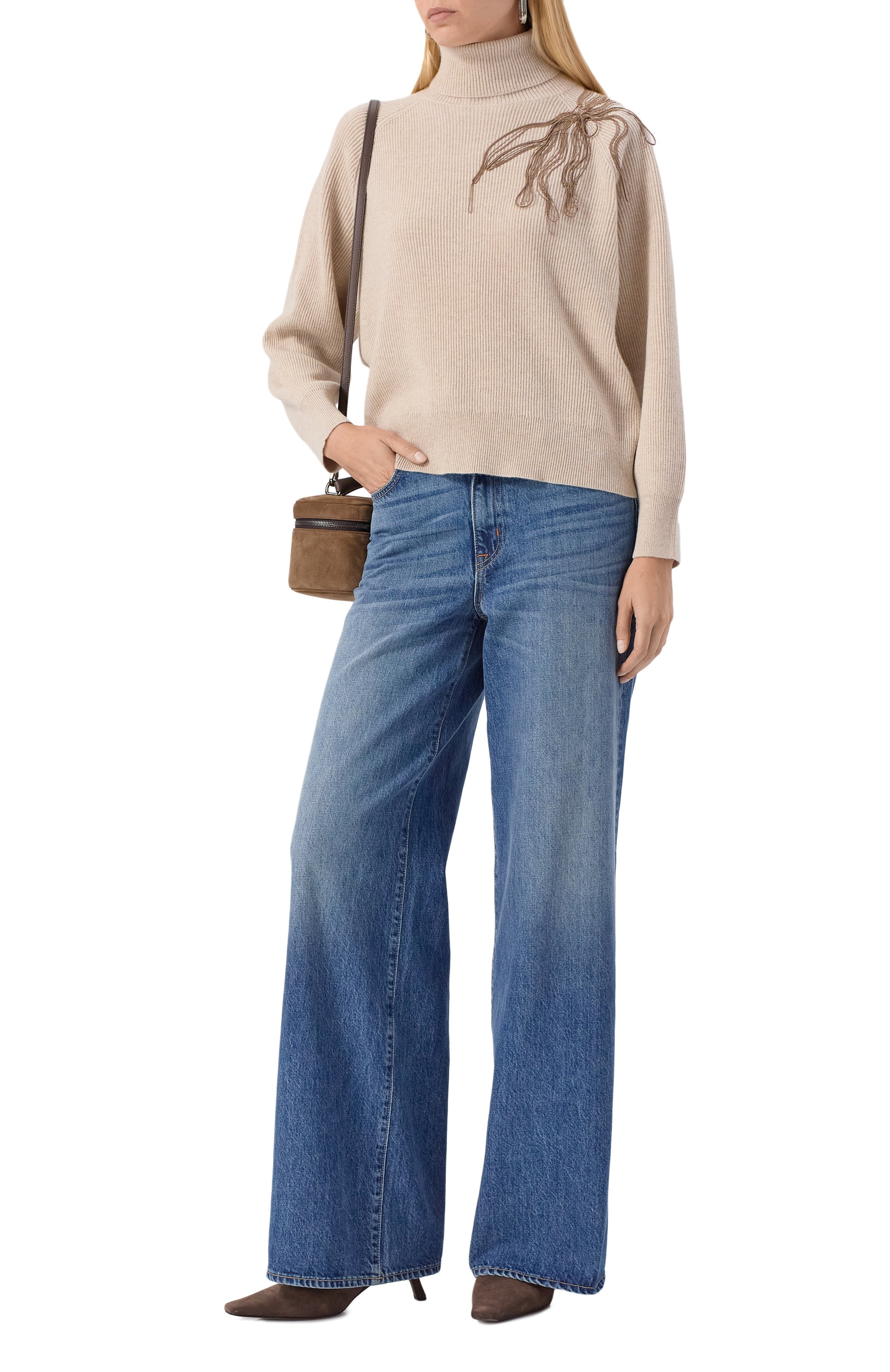 Замшевые ботильоны BRUNELLO CUCINELLI, арт. MZSFC3054P, фото 3