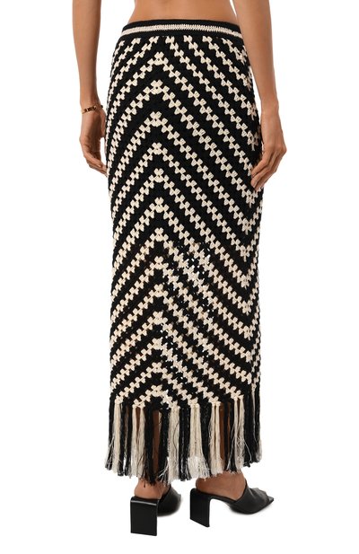 Хлопковая юбка ZIMMERMANN, арт. 9762SSS241, фото 4