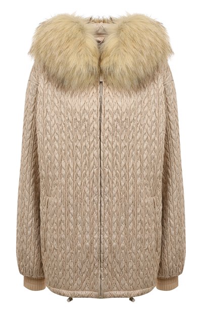 Куртка с меховым воротником MIU MIU, арт. ML771-1ZQU-F0770, фото 1