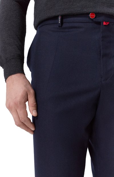 Шерстяные брюки KITON, арт. UFPPER/ZIP, фото 5