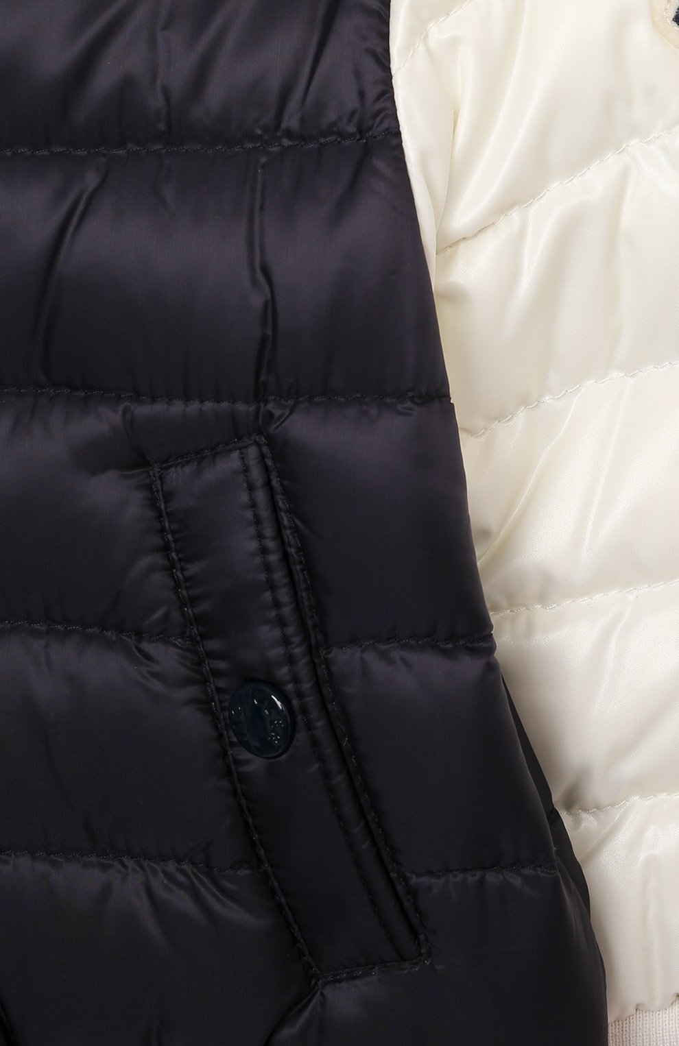 Пуховая куртка MONCLER темно-синего цвета по цене 41600 руб., арт. G1-951-1A108-20-53334, фото 3 Пуховая куртка MONCLER, арт. G1-951-1A108-20-53334, фото 3
