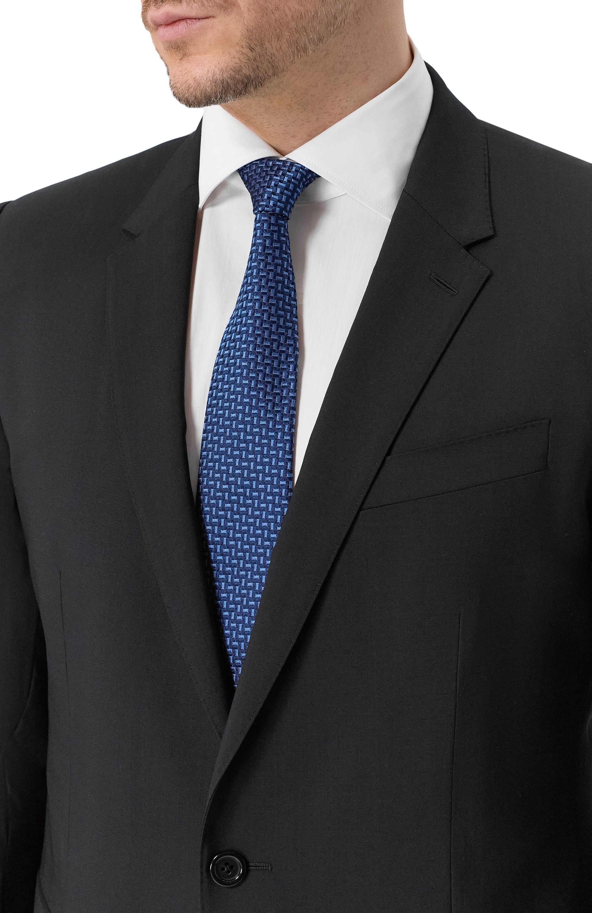 Шелковый галстук BRUNELLO CUCINELLI, арт. MX8630018, фото 2