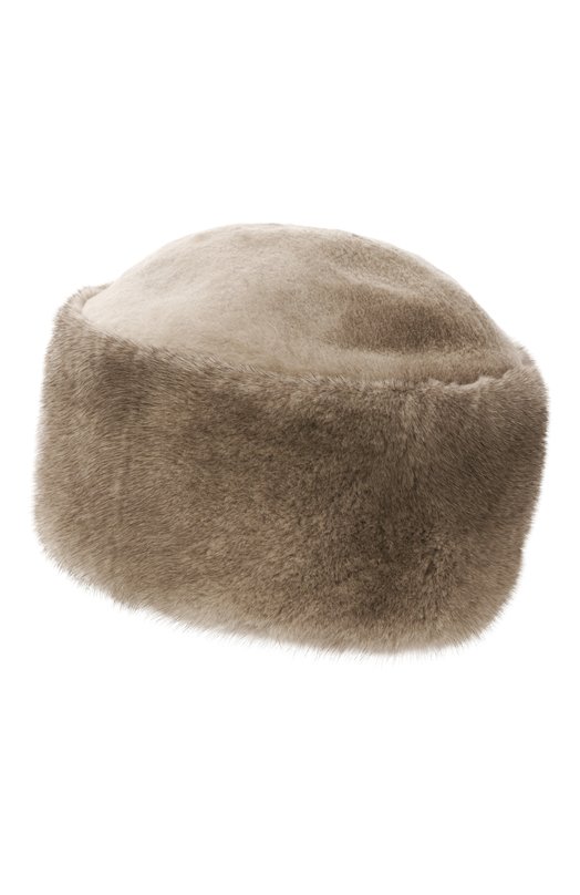 Меховая шапка Татти из норки FurLand 0163500140325601027 Бежевый  0163500140325601027 Фото 3
