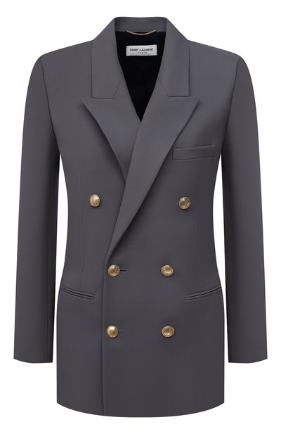 Шерстяной жакет SAINT LAURENT, арт. 648754/Y7B73, фото 1