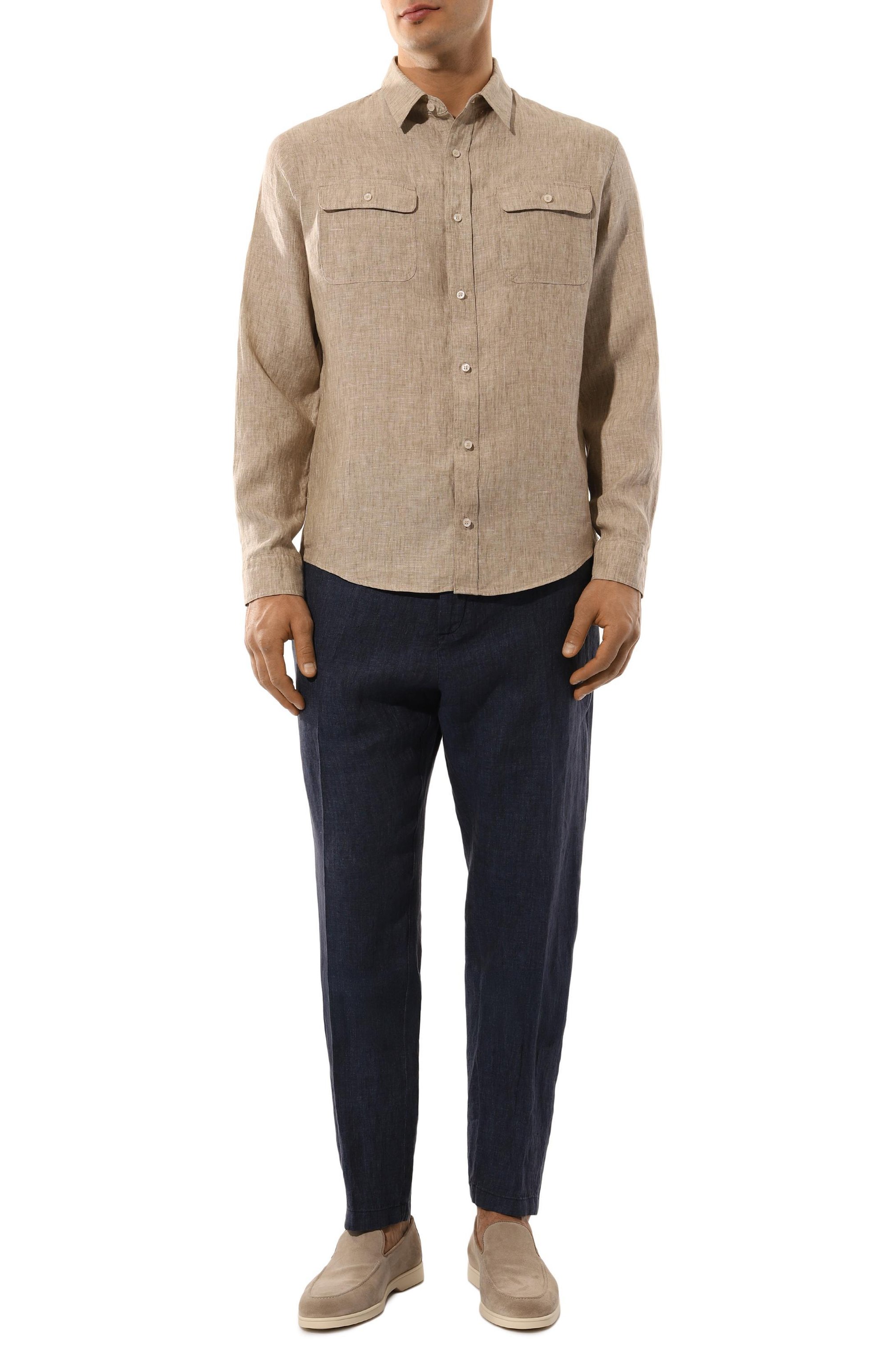 Льняная рубашка PAUL&SHARK, арт. 25413252, фото 2