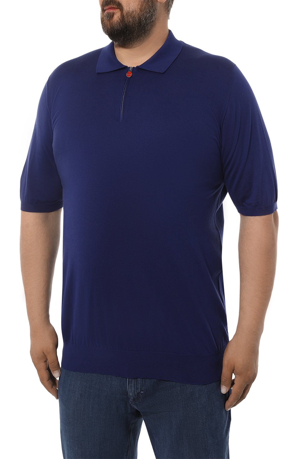 Хлопковое поло KITON, арт. UK33ZL, фото 3