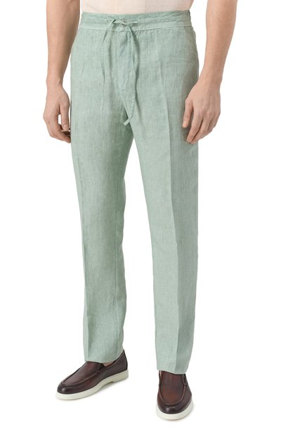 Льняные брюки 120% LINO, арт. 32ALIM299M/0253/S00, фото 3