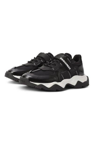 Мужские комбинированные кроссовки wave DSQUARED2, арт. SNM0415