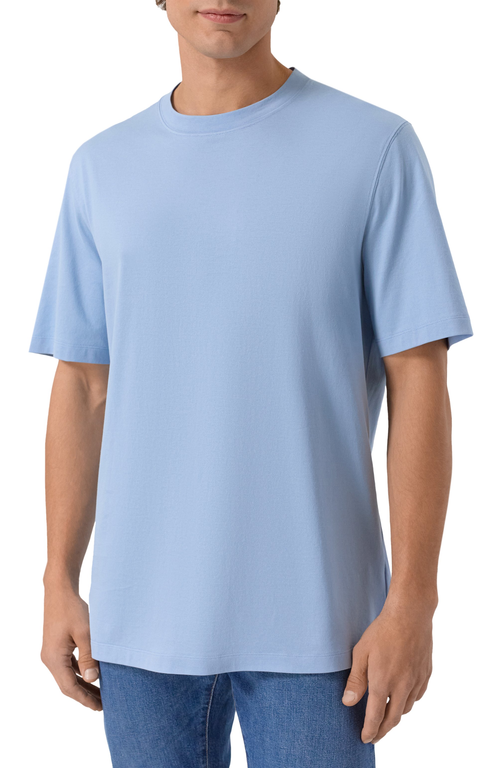 Хлопковая футболка BRUNELLO CUCINELLI, арт. M0B131308, фото 3