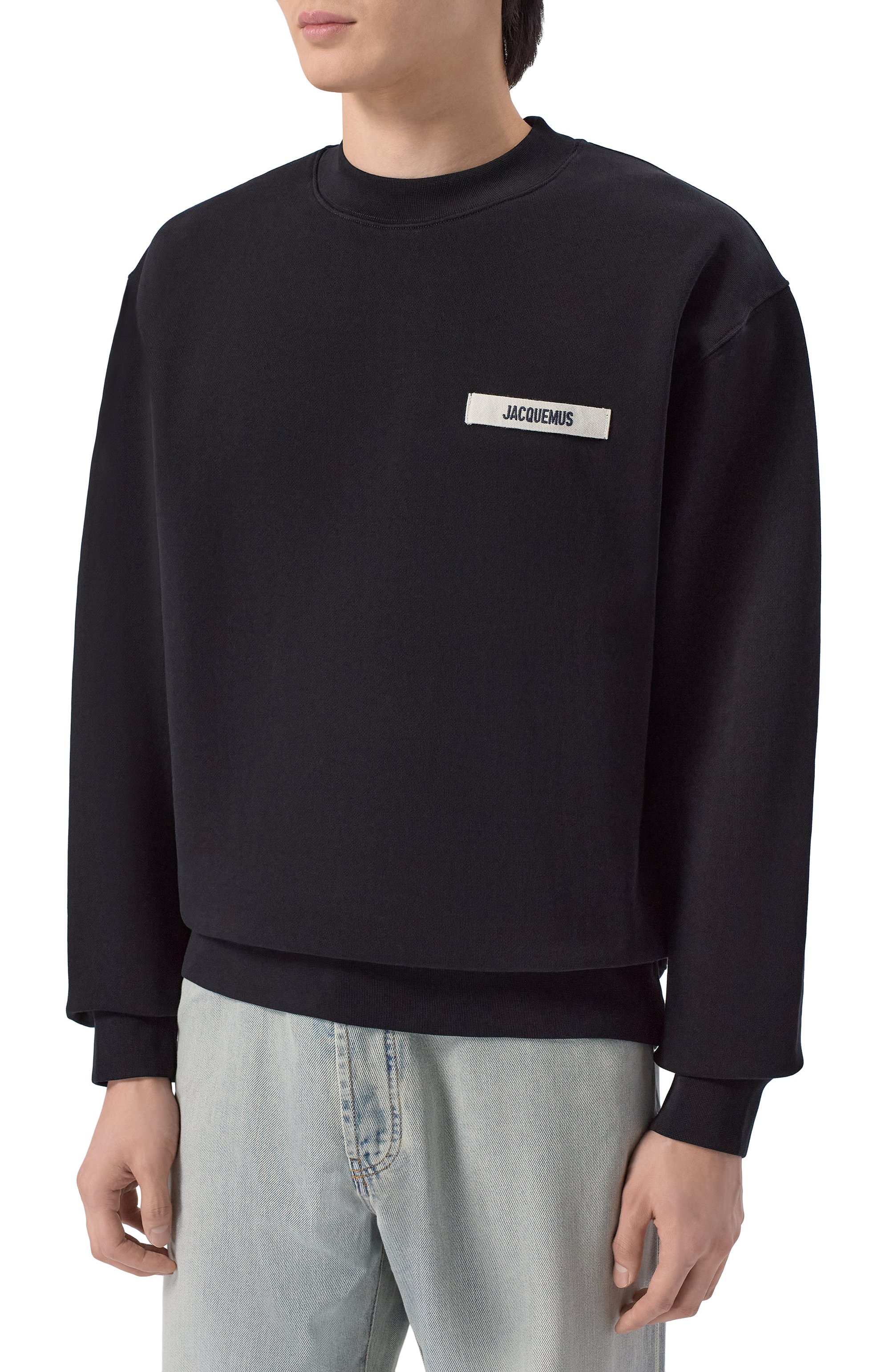 Хлопковый свитшот JACQUEMUS, арт. 24ESSM00206/AJ00126, фото 3