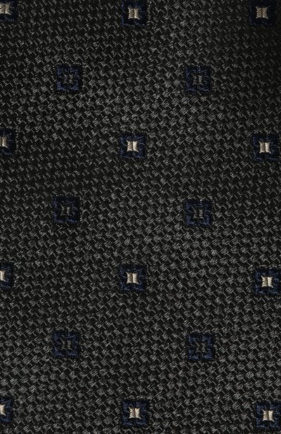 Шелковый галстук BRUNELLO CUCINELLI, арт. MM8910018, фото 4