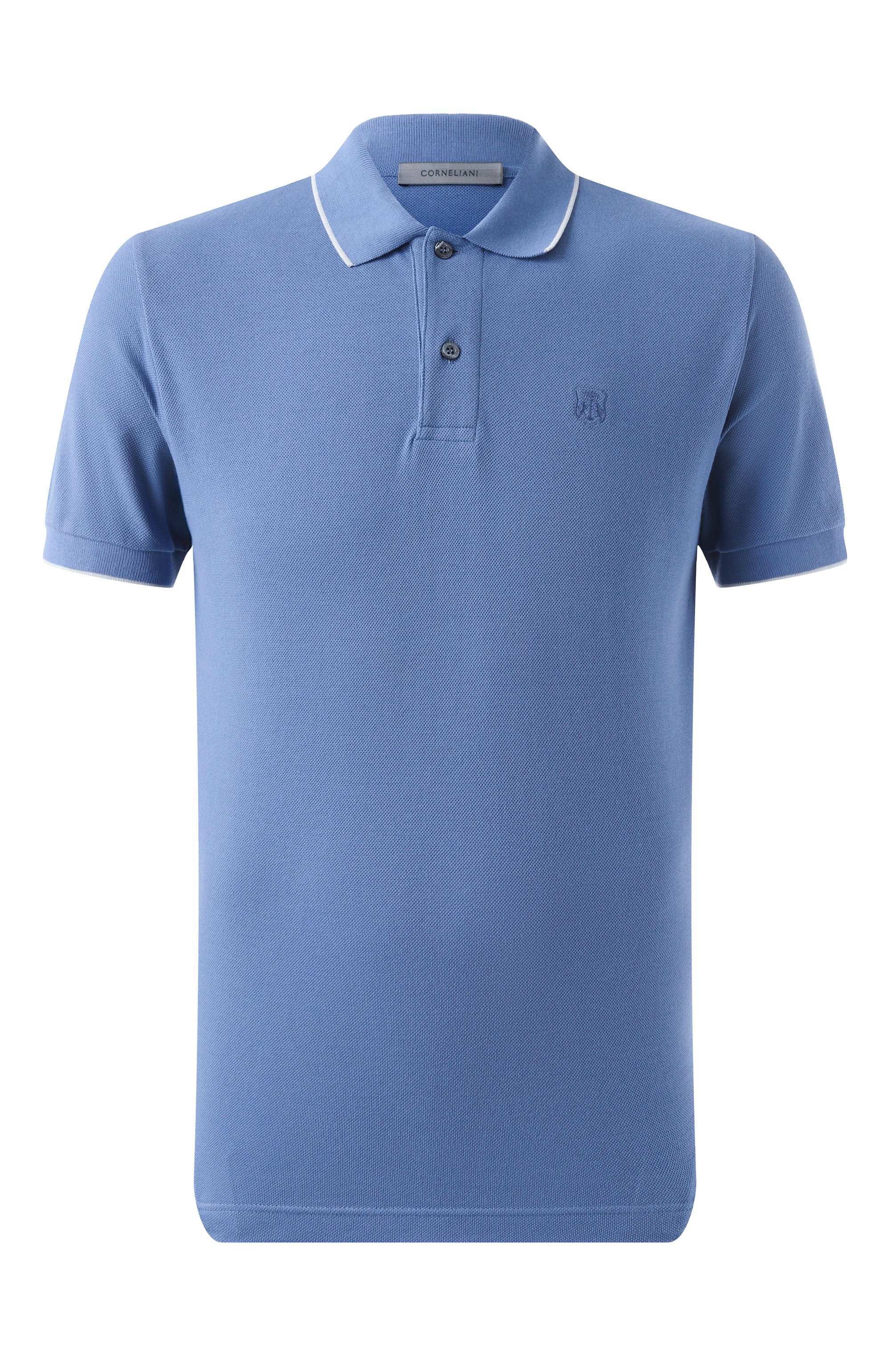 Хлопковое поло CORNELIANI, арт. 25G573-2525043, фото 1