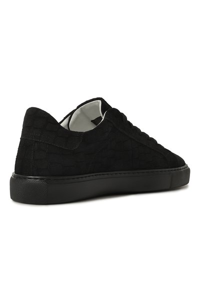 Замшевые кеды HIDE AND JACK, арт. CR0LBLKBLK, фото 5