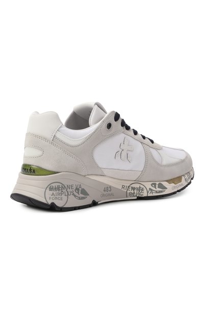 Комбинированные кроссовки mase PREMIATA светло-серого цвета по цене 33400 руб., арт. MASE, фото 5 Комбинированные кроссовки mase PREMIATA, арт. MASE, фото 5