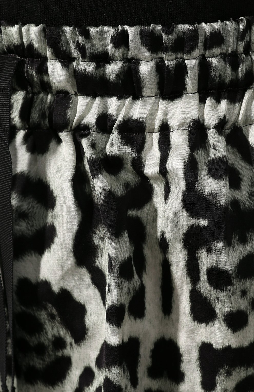 Шорты из смеси вискозы и хлопка DRIES VAN NOTEN черно-белого цвета по цене 35500 руб., арт. 201-10962-9326, фото 5 Шорты из смеси вискозы и хлопка DRIES VAN NOTEN, арт. 201-10962-9326, фото 5