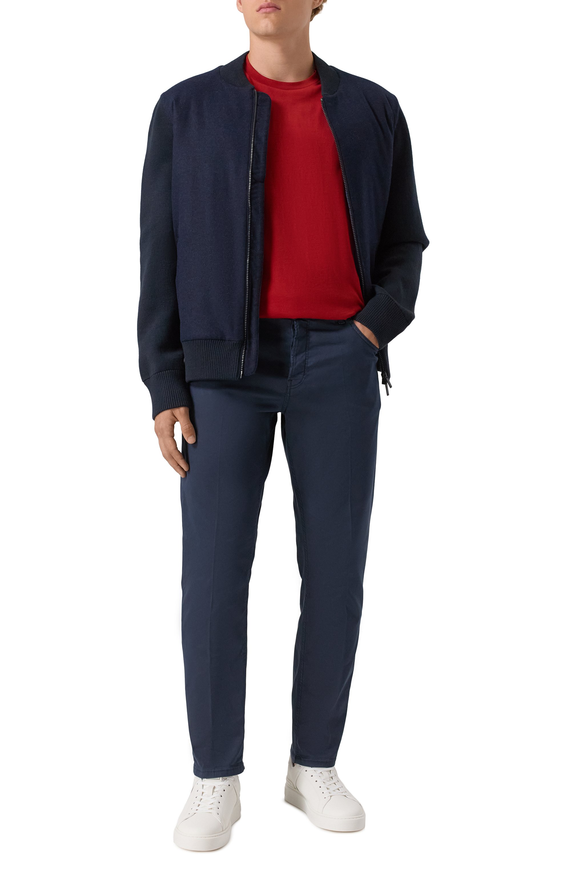 Хлопковая футболка PAUL&SHARK, арт. 15311607, фото 2