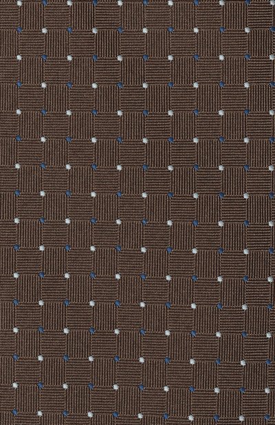 Шелковый галстук BROUBACK коричневого цвета по цене 6795 руб., арт. TIE 8CM/SS24, фото 4 Шелковый галстук BROUBACK, арт. TIE 8CM/SS24, фото 4