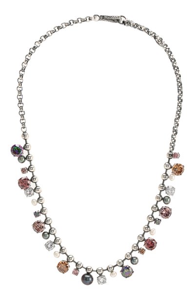 Серебряное колье BOTTEGA VENETA, арт. 549005/VB0B2, фото 1