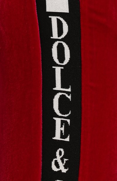 Джоггеры из смеси вискозы и шелка DOLCE & GABBANA фиолетового цвета по цене 125500 руб., арт. FTA1DT/G7VDM, фото 5 Джоггеры из смеси вискозы и шелка DOLCE & GABBANA, арт. FTA1DT/G7VDM, фото 5