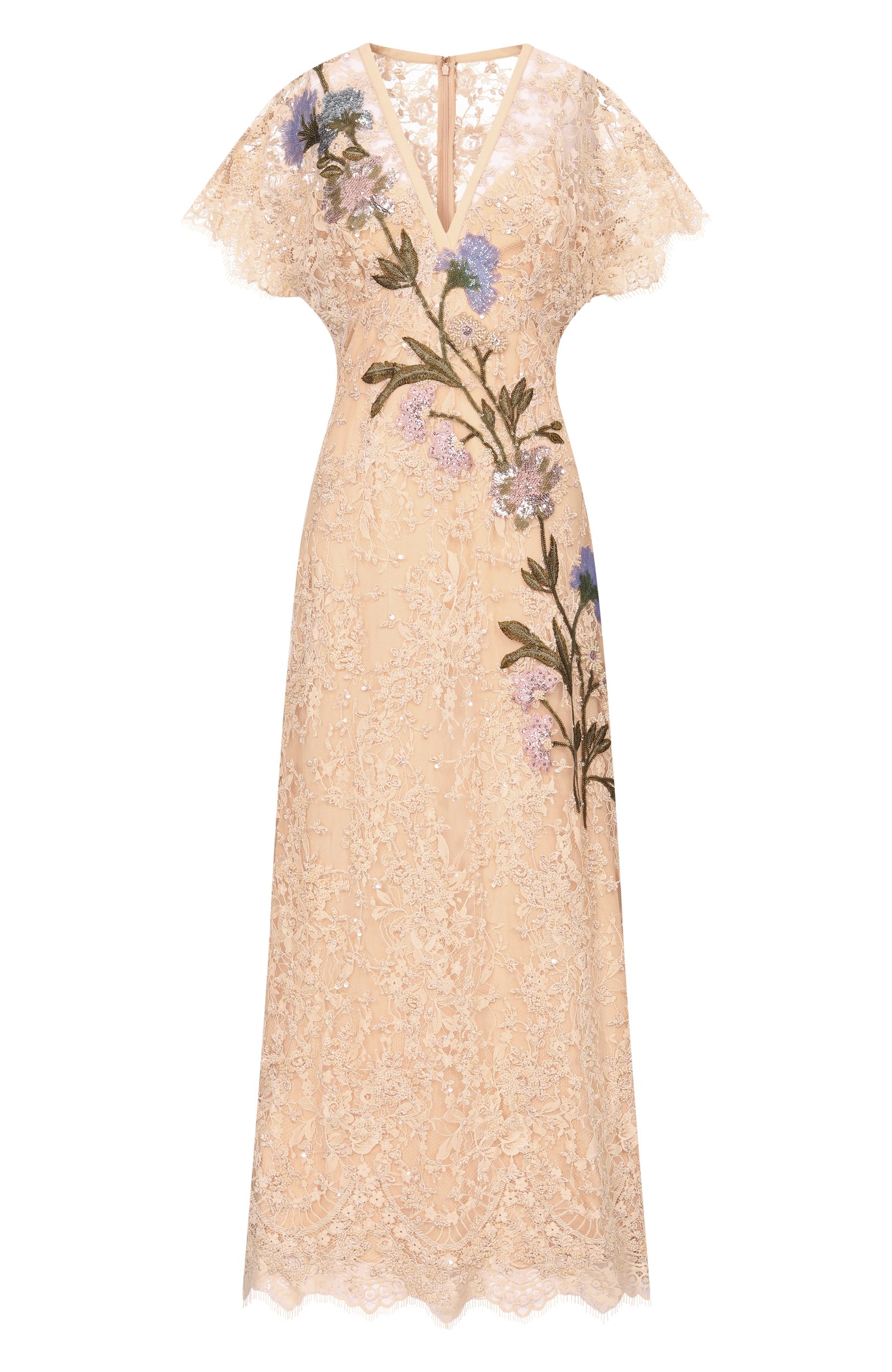 Платье с отделкой пайетками ELIE SAAB, арт. D1325EP26/LAE03, фото 1