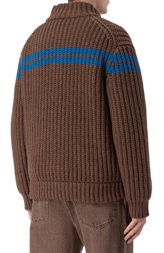 Кашемировый бомбер 12 STOREEZ 136760 Коричневый  136760 Фото 4