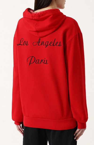 Однотонная толстовка  с логотипом бренда RODARTE, арт. E104, фото 4