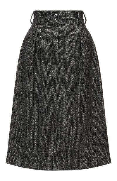 Женская шерстяная юбка DOLCE & GABBANA, арт. F4C6DT/FCBAJ