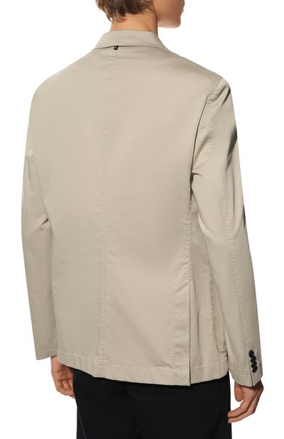 Хлопковый пиджак BOSS, арт. 50468895, фото 4