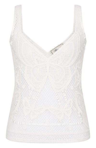 Женский хлопковый топ BLUMARINE, арт. 4M206A/F18754