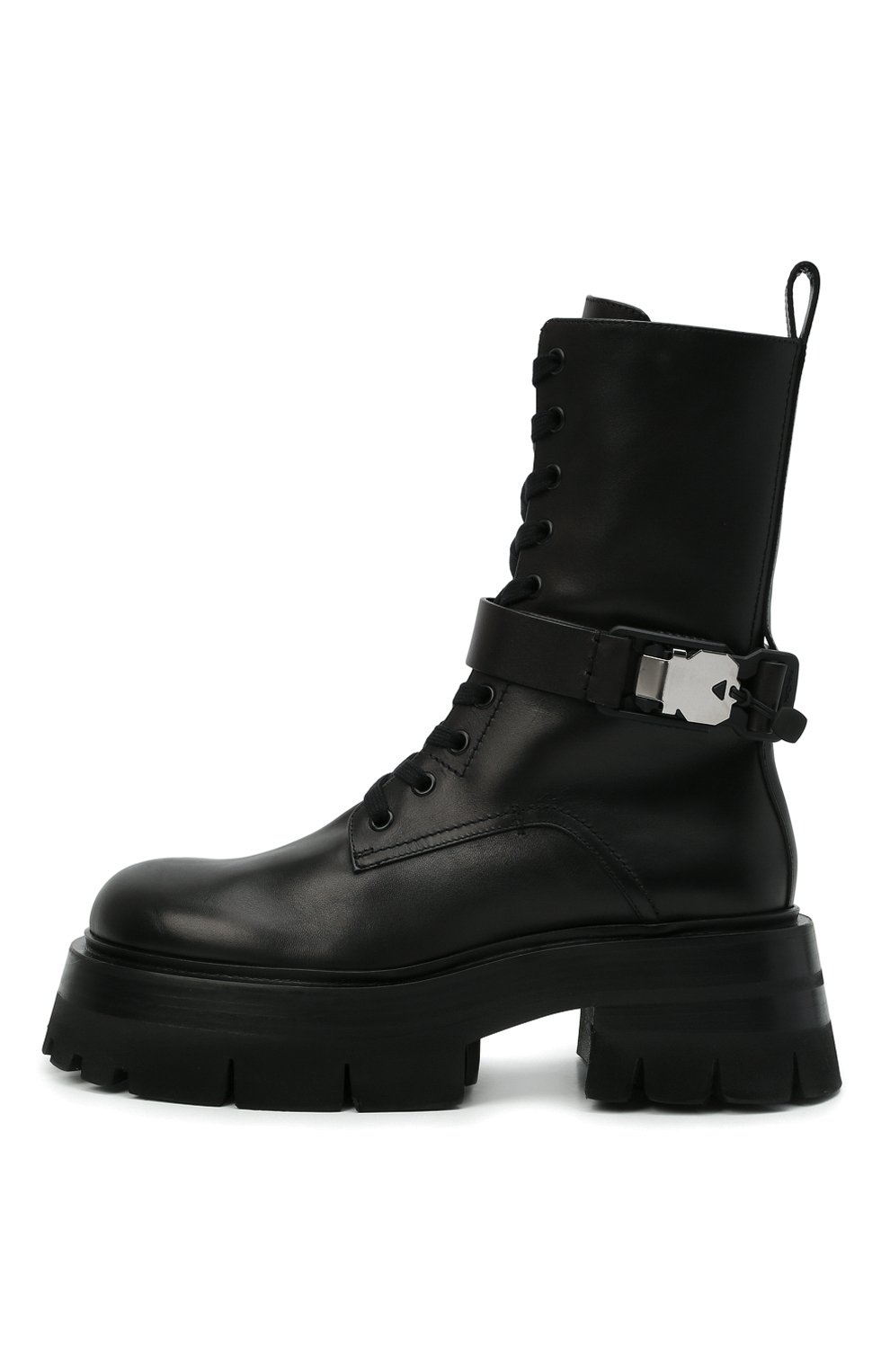 Кожаные ботинки VERSACE, арт. 1000822/1A00633, фото 3