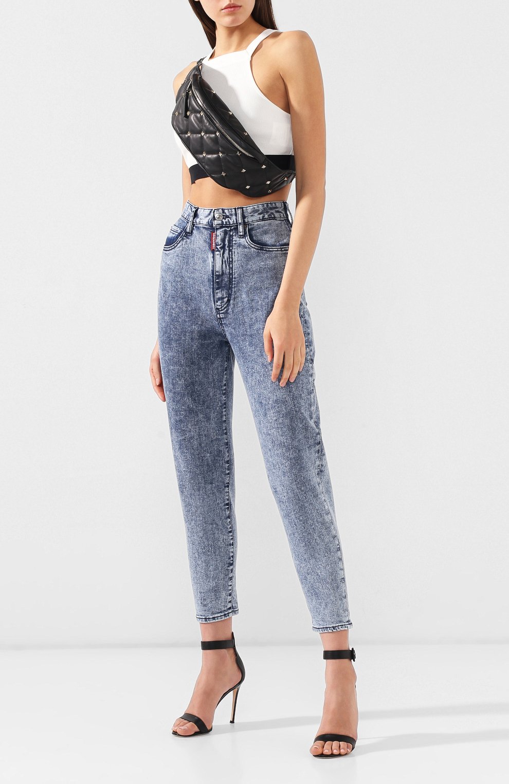 Джинсы с завышенной талией DSQUARED2, арт. S72LB0176/S30342, фото 2