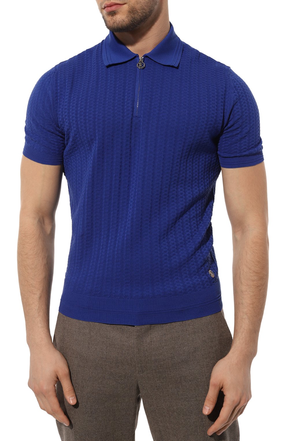 Хлопковое поло STEFANO RICCI, арт. K616327P31/F23240, фото 3