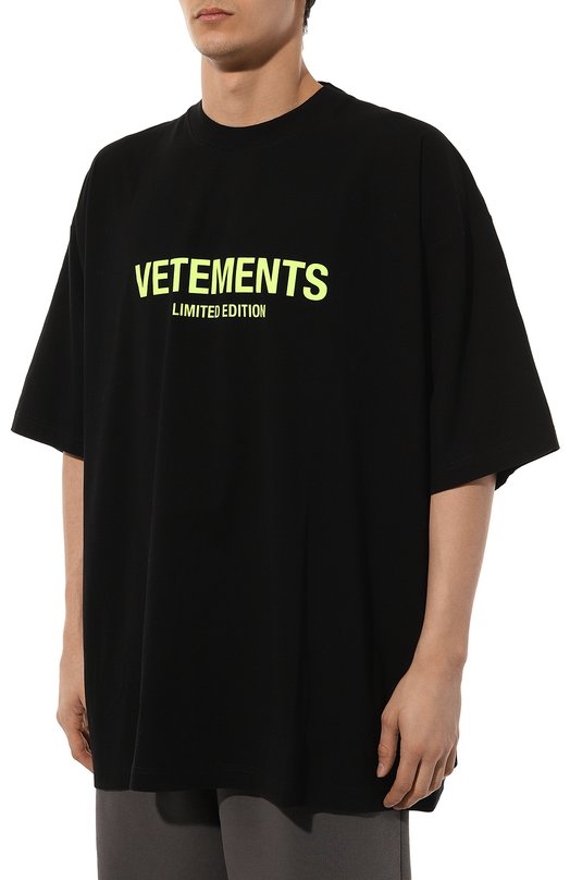 фото Хлопковая футболка vetements