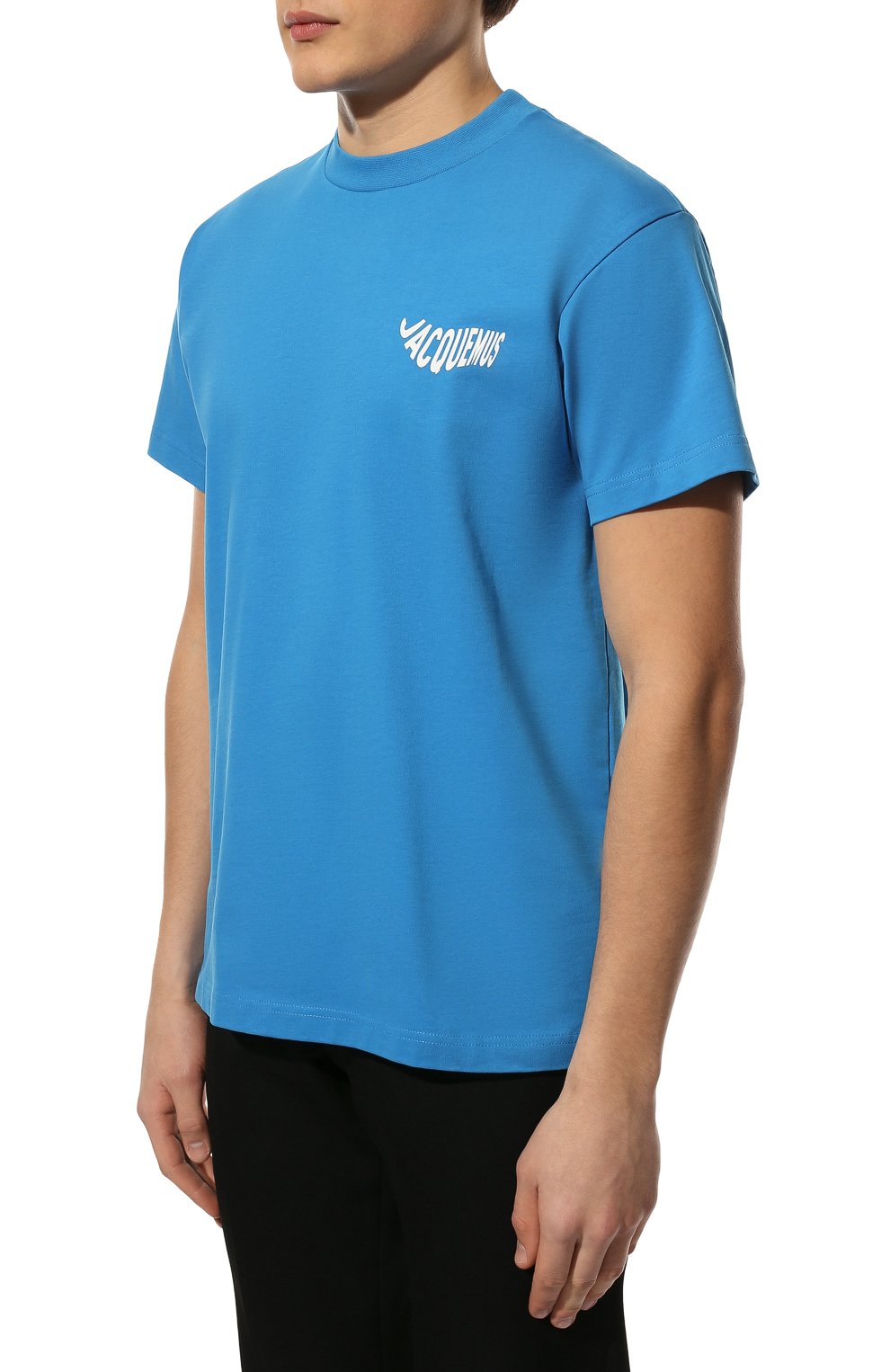 Хлопковая футболка JACQUEMUS, арт. 225JS031-2003, фото 3