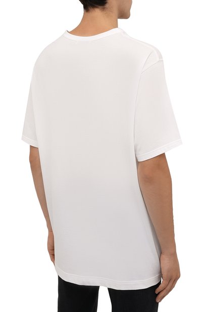 Хлопковая футболка YOHJI YAMAMOTO, арт. HX-T02-070, фото 4