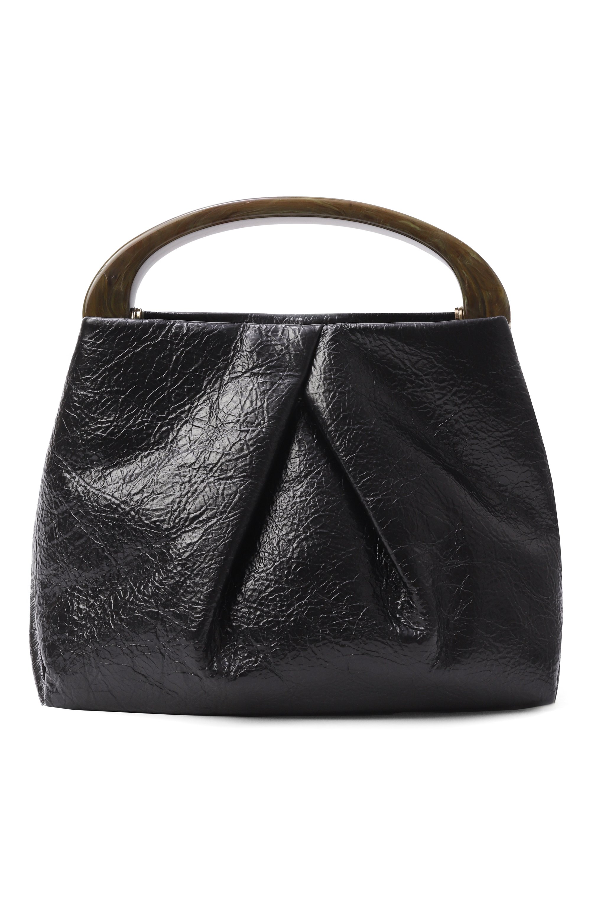 Сумка DRIES VAN NOTEN черного цвета по цене 113000 руб., арт. 252-011524-150, фото 6 Сумка DRIES VAN NOTEN, арт. 252-011524-150, фото 6