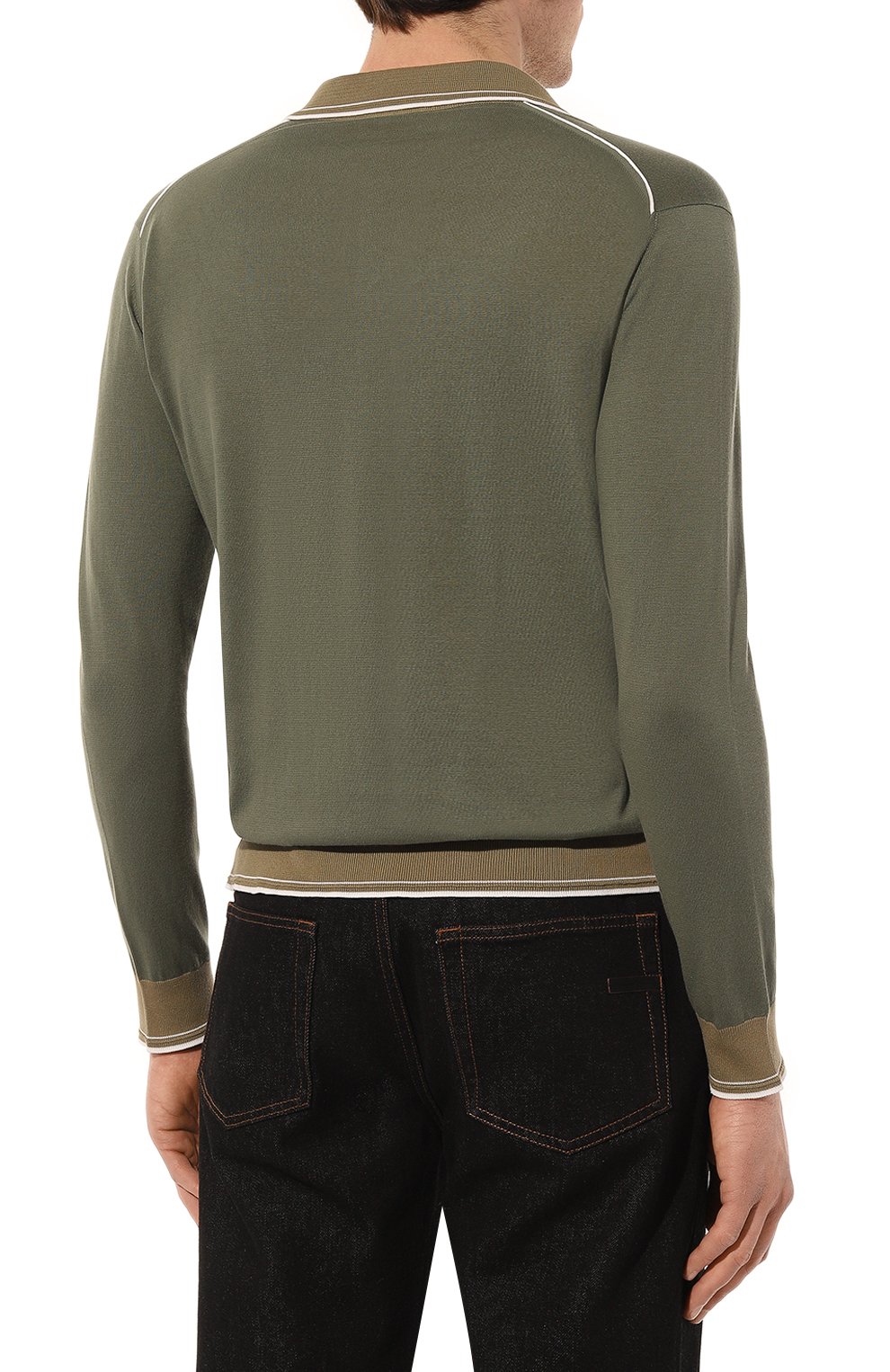 Хлопковое поло STEFANO RICCI, арт. K313042PSL/F24147, фото 4