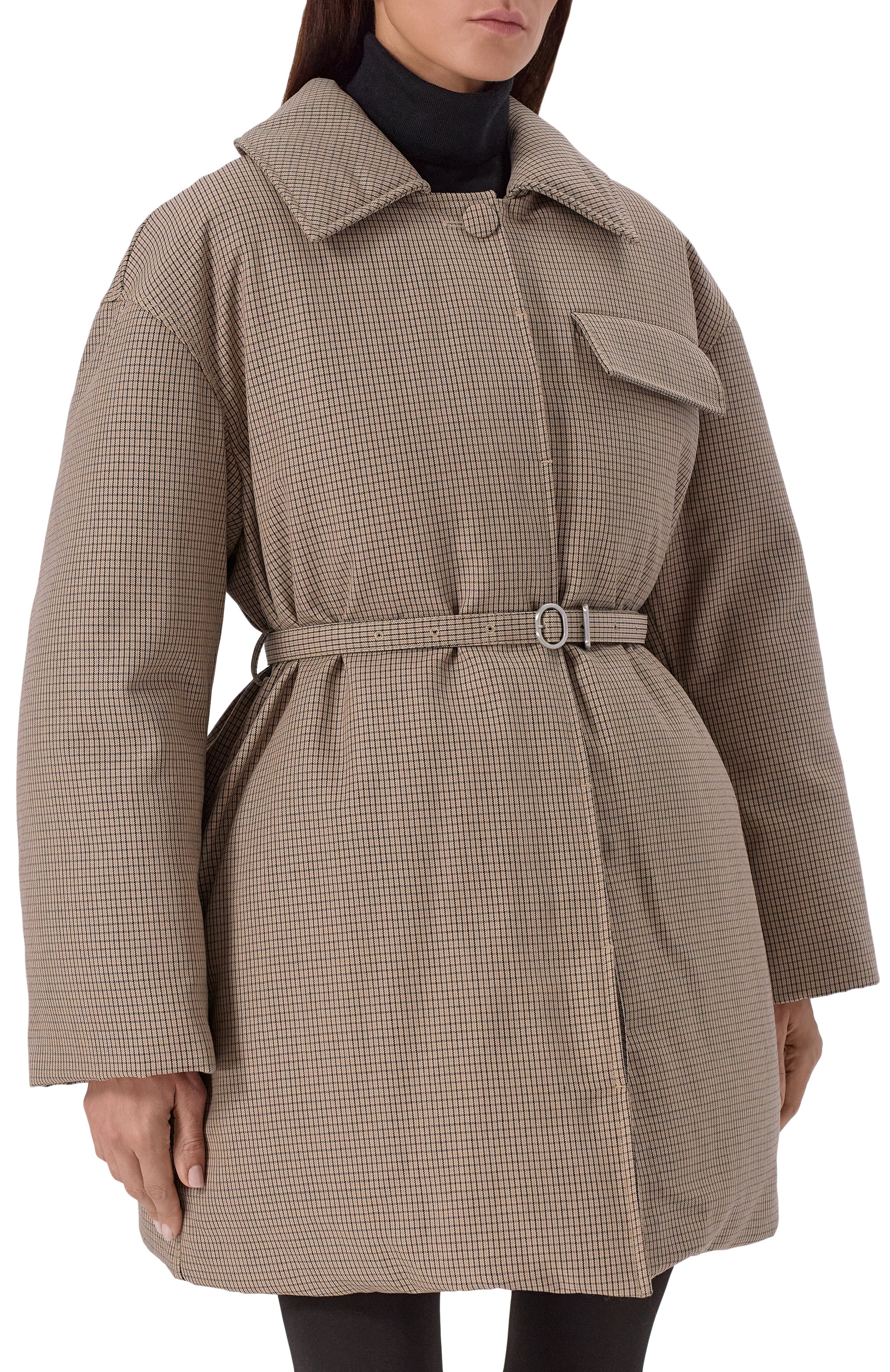 Пуховик JIL SANDER бежевого цвета по цене 351500 руб., арт. J02AF0120-J40188, фото 3 Пуховик JIL SANDER, арт. J02AF0120-J40188, фото 3