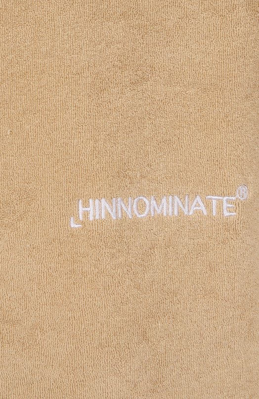 Хлопковая футболка HINNOMINATE HMABM01341 Бежевый  HMABM01341 Фото 6